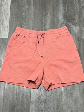 Sweaty Betty Essentials High Waist Longline Sweat Shorts w/ drawstrings /size L
